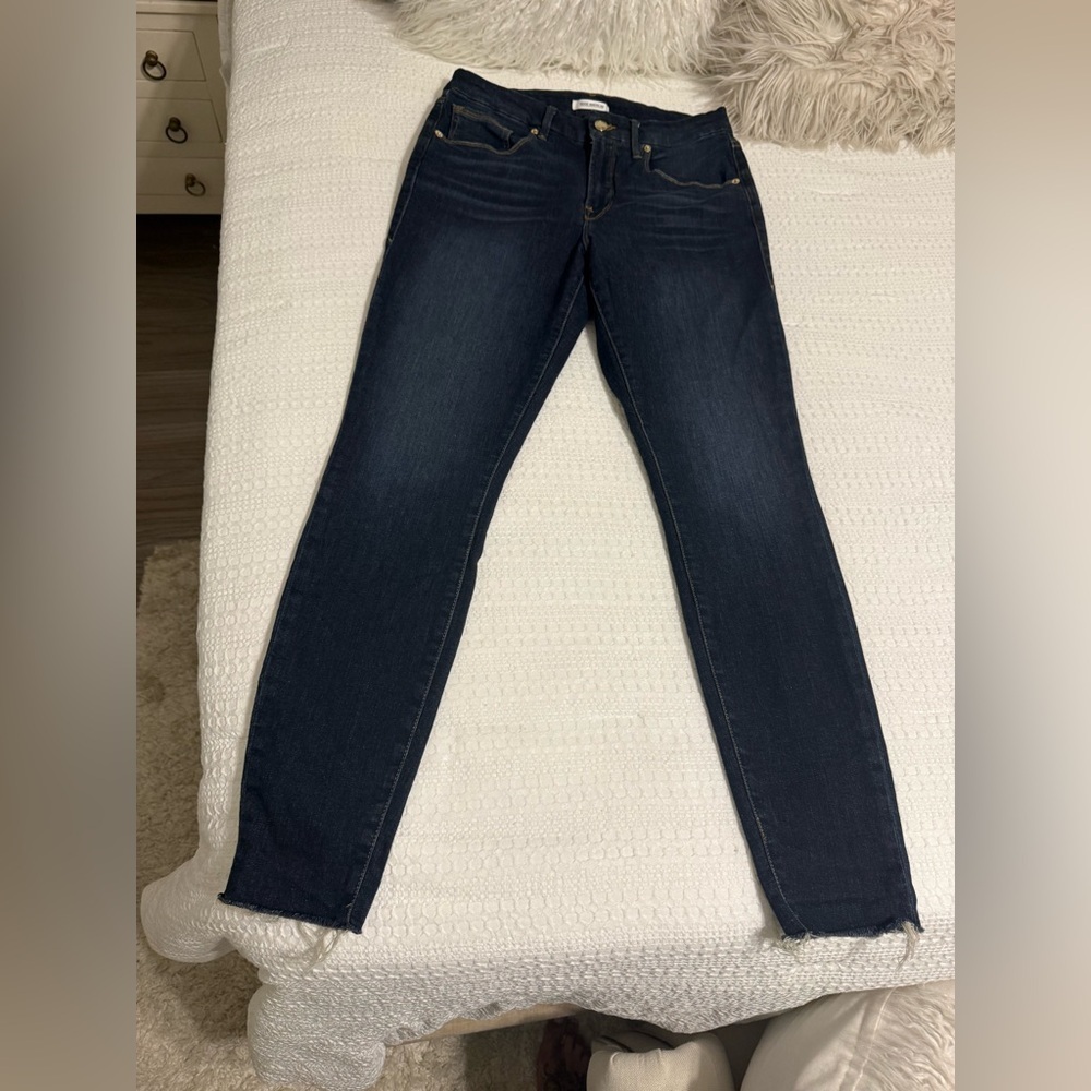 Good American Dark Indigo Skinny Jeans